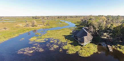 Accommodation Moremi Crossing Okavango Delta Botswana