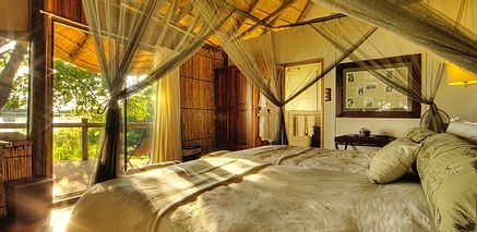 Accommodation Xugana Island Lodge Okavango Delta Botswana