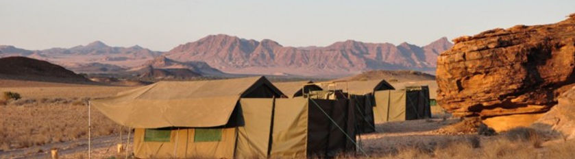 Namibia`s Mobile camp