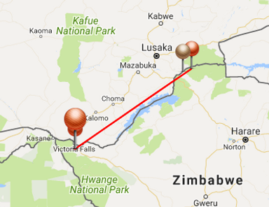 4-Day Map safari Zimbabwe