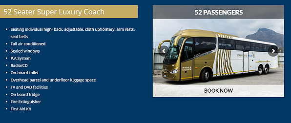 52 Seater Luxury Coach