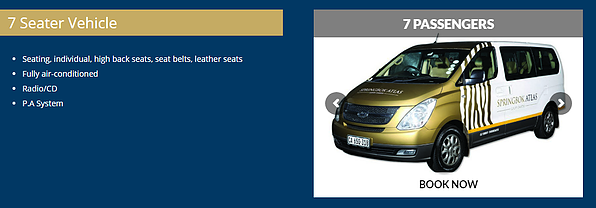 7 Seater Vehicle