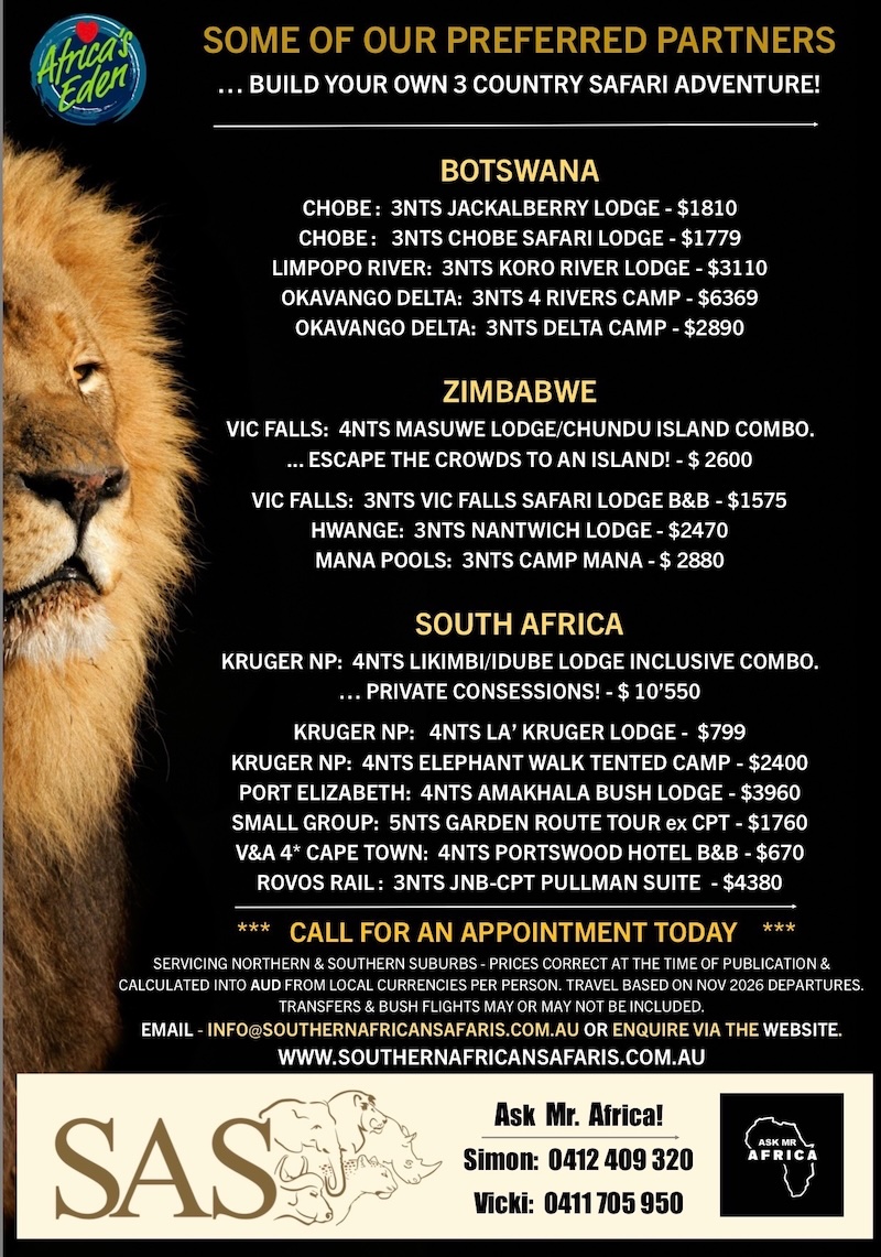 Southern African Safari packages